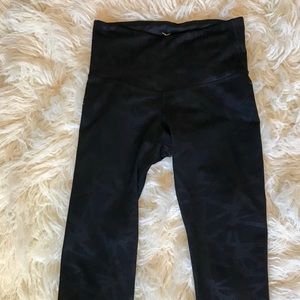 High rise active crop leggings